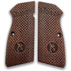 ZIB GRIPS Browning HP 14 pistoles rokturis ar rokām izgatavots no valrieksta koka Ars.056