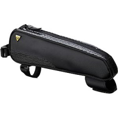 TOPEAK TC2301B Unisex-Adult FastFuel TriBag Rahmentasche, melns, viens izmērs