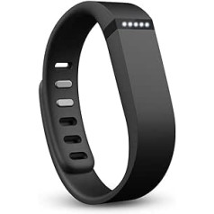 Fitbit Flex bezvadu rokassprādze ar miega funkciju, melna