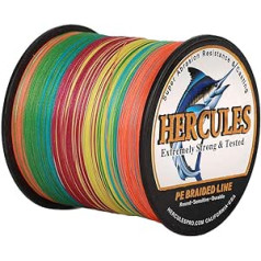 HERCULES Super Cast 100 m - 2000 m 109-2196 Yards pintas žvejybos valas 6 lb - 100 lb Bandymas sūriame gėlavandenyje PE pintinė žuvų viela Superline 4 sruogos