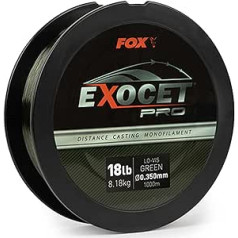 FOX Exocet Pro 1000m monopavedienu makšķerēšanas aukla