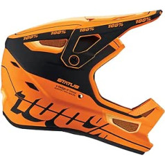 100% Downhill MTB Helmet Status Orange Size XS
