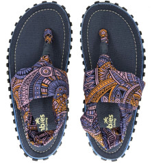 Gumbies Slingback Flip-Flops W G-SB-WN-AZTEC / 42