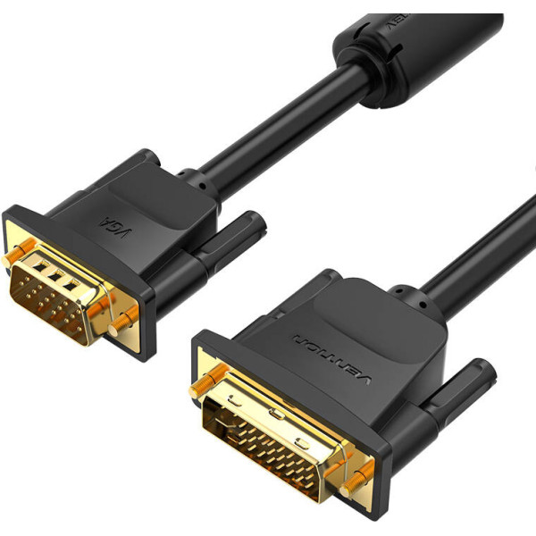 Vention DVI(24+5) to VGA Cable 3m Vention EACBI (Black)