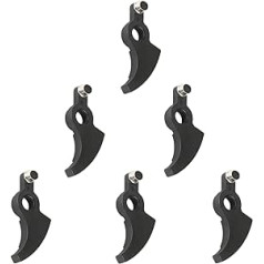 THTEN 90567076 auklas trimmera auklas padeves svira, kas saderīga ar Black & Decker GH912 Type 1 / Type 2, LST300 Type 1, Type 1 / Type 2, Type 2, LST420 Type 1, Set of 4