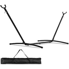 di volio Outdoor Hammock Frame for Hammocks Made of Metal, Very Sturdy, Maximum Load 250 kg, Includes Carry Bag