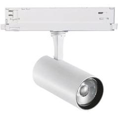 Fox Projektor, alumīnijs, Kunststoff, weiß, LED, 15 W, 3000 K, Cri90, 1-10 V