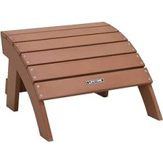 Mūža Adirondack Ottoman, Brown