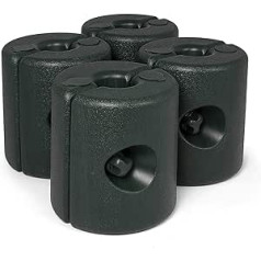 RAM ONLINE 5060459944015 Gazebo Weights Black