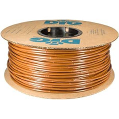 DIG Corporation Drip Tube 500', 15.2 cm Spacing, 1/10.2 cm .52 GPH, Colour Brown (.170 ID X 240 OD)