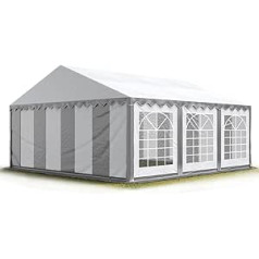 Toolport Economy Marquee Party Telts - Variants, 4x6 m, pelēkbalta