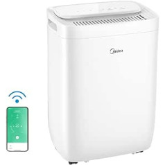 Midea gaisa sausinātājs 10L/24H, sausinātāja mājas veidne, WiFi vadība, HEPA filtrs, svaigs, sauss 10