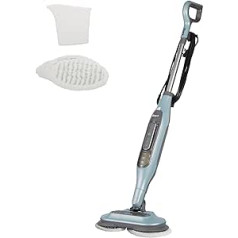 Shark [S6002EU] Rotating Automatic Steam Cleaner, for All Sealed Hard Floors Including Tiles, Marble, Hardwood and Stone, Blue