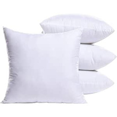 MIULEE Pillow 7D kokvilnas iekšējais spilvens, spilvena kodols, spilvena pildījums, dekoratīvais spilvens, dīvāna spilvens viesistabai, guļamistaba, dīvāns, gulta