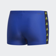 Zēnu bokseršorti Tape Swim Briefs Adidas (royal blue/legend ink/semi solar lime) 158 cm