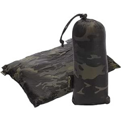 Carinthia Outdoor Travel Pillow with G-Loft Filling 30 x 40 cm with Small Pack Sack - Ideal for Sleeping Bags - Only 130 g Weight (Multicam Black)