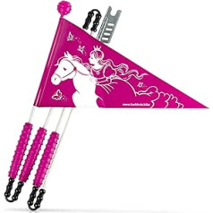 Karl Drais ® Princess Bicycle Flag for Children Bicycle Accessories Children Children's Bicycle Accessories Girls