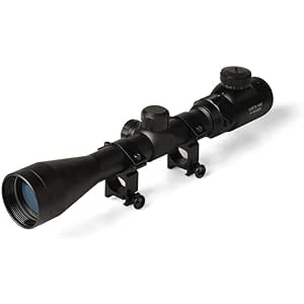 Goetland 3-9 x 40 EG Rifle Scope Red & Green Dot with Mount for Tactical Hunting