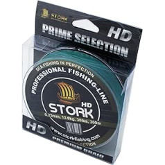 Stork HD, 4 virzienu pīts makšķerēšanas aukla 300 m