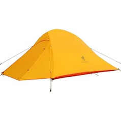 GEERTOP Camping Tent Ultralight 2 Person Double Tent 3-4 Season Camping Tent for Trekking, Outdoor, Festival with Small Pack Size