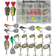 Paradox Fishing Spinner Sets 6g/8g I Sizes #2/#3 I Spinner Fishing Lure Blinker Fishing Perch Bait Fishing Lure Fishing Accessories Set