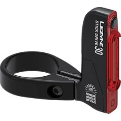 Lezyne Stick Drive STVZO Y15 Seat Clamp Black / Red Light