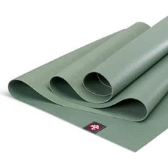 Manduka eKO Superlite ceļojumu jogas paklājiņš – viegls, viegli ripināms un salokāms, izturīgs, neslīdošs rokturis, 1,5 mm biezs, 180 cm