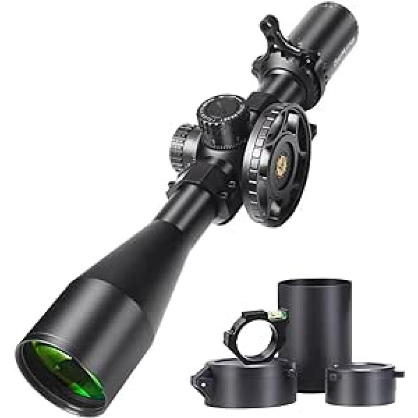 WestHunter Optics HD GEN2 6-24x50 FFP Precision Shooting Riflescope | Zero Stop, Picatinny Shooting Kit A