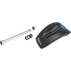 TacX T1707 rezerves ass priekš E Thru aizmugurējā riteņa cauri ass — sudraba, 1,2 cm