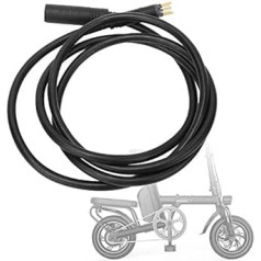 Motora pagarinātājs, pagarinātājs e-velosipēdu motoriem, 9 kontaktu riteņu motora pagarinātājs e-velosipēda ligzdai līdz E-velosipēda piederumiem (1,5 x 1300 mm)