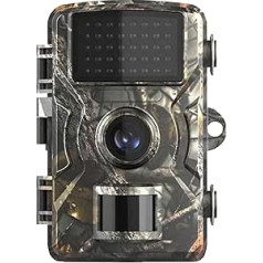 Alomejor Wildlife Trail Camera 2.0 Inch TFT HD Display, IP66, Waterproof, Fast Trigger Time, Infrared Hunting Camera for Wildlife Surveillance