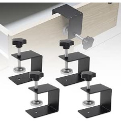 Omninmo Hardware Jig C Clamps (Pack of 4)