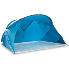 outdoorer Santorin Air Large XXL Beach Shell/Shelter, UV 80 Sun Protection, Small Pack, Wind Stable, Outdoor Quality