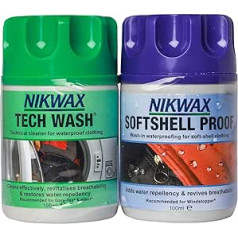 Nikwax Tech Wash/Softshell tīrīšana un hidroizolācija