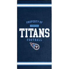 FOCO NFL īpašums Tenesī Titans futbola pludmales dvielis