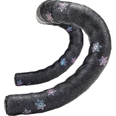 SUPACAZ Super Sticky Kush Galaxy Oil Slick Print ar Ano Black Plugs, XL