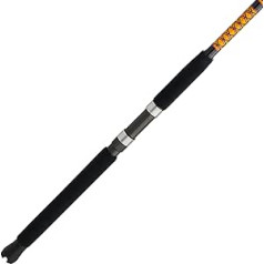 Ugly Stik Bigwater Spinning makšķere, melns/sarkans/dzeltens