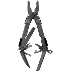 Gerber Multi-Tool ar diviem nažiem un neilona apvalku, MP600 Bluntnose, ar 14 funkcijām, melns, 07520G1