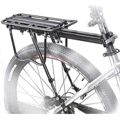 COMINGFIT 110 lbs ietilpība universāls regulējams velosipēds noliktavas kravas velosipēdu bagāžnieks Aksesuāri Velosipēdu turētāja statīva pēdas melns