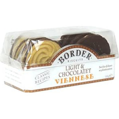 Border Biscuits - Light & Chocolatey Viennese - 150g (Case of 6)