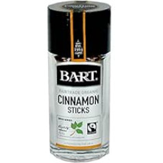 Bart - Fairtrade Organic Cinnamon Sticks - 10g (Case of 6)