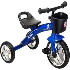 Kiddo Blue 3 Wheeler inteliģenta dizaina bērniem, bērniem, trīsriteņiem, trīsriteņu velosipēdiem, 2–5 gadiem jauns — zils