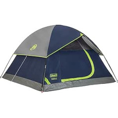 Coleman Sundome 4 Person Tent (Green and Navy)