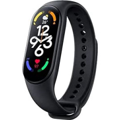 NK Mi Smart Band 7 fitnesa aproce ūdensnecaurlaidīga 5ATM frekvences pārraudzība AMOLED displejs 180mAh 12 treniņu režīmi