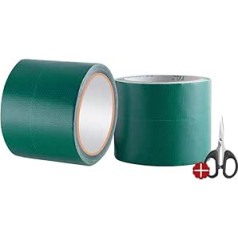 YJFENG Invisible Tent Repair Tape, Truck Rain Cover Cloth, Adhesive Tape, Outdoor Awning Linoleum Waterproof Cover Sheet, Tarpaulin Repair Patch Kit (Color : Green, Size : 5x500cm/1.97x197inch)