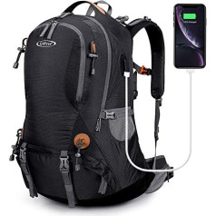 G4Free 50 l Rucksack Wandern Wasserdicht mit Regenschutz Rucksack Bergsteigen Reise Camping Trekking Daypack Outdoor Sports für Männer Frauen