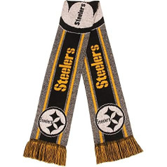 FOCO NFL Unisex Gray Big Logo Scarf