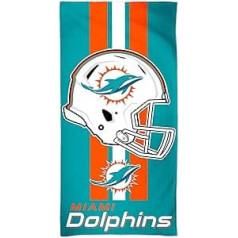 McArthur NFL Miami Dolphins pludmales dvielis 150 x 75 cm