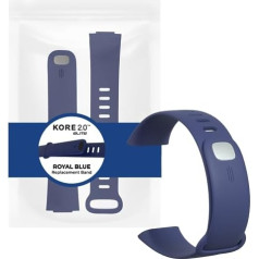 KoreHealth Kore 2.0 Elite Fitness Tracker nomaiņas siksna — Kore Elite aktivitātes un fitnesa izsekotājam, mīksta fitnesa aproce, pulsometrs, pieejams četrās krāsās