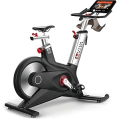 Indoor Cycle AsVIVA S17 Studio Pro I Built-in Fitness Computer I Electronically Adjustable Resistance I Quiet Belt Drive I 28 kg Flywheel Mass I Endurance Training I Maximum Weight Load 150 kg